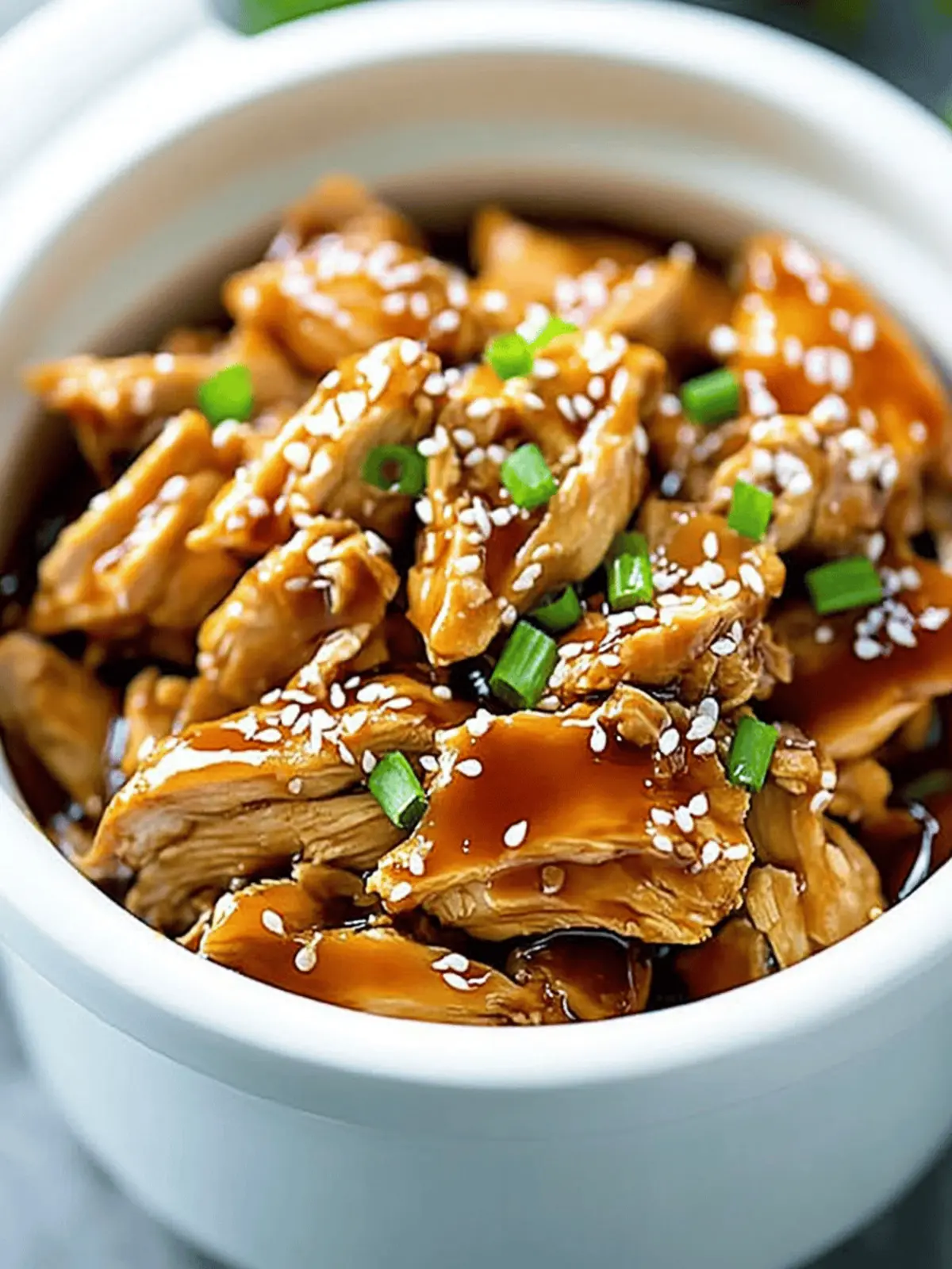 Slow cooker teriyaki chicken