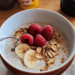 Lotus Biscoff Baked Oats with Protein