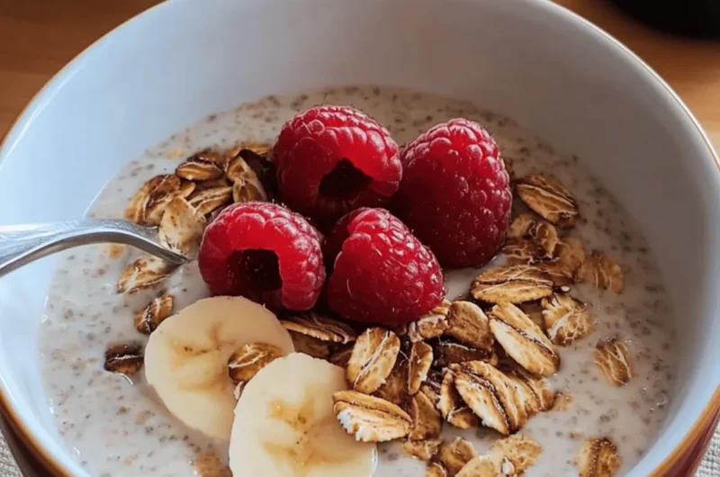 Lotus Biscoff Baked Oats with Protein