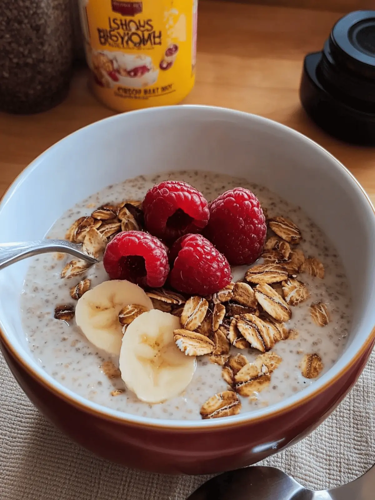 Lotus Biscoff Baked Oats with Protein