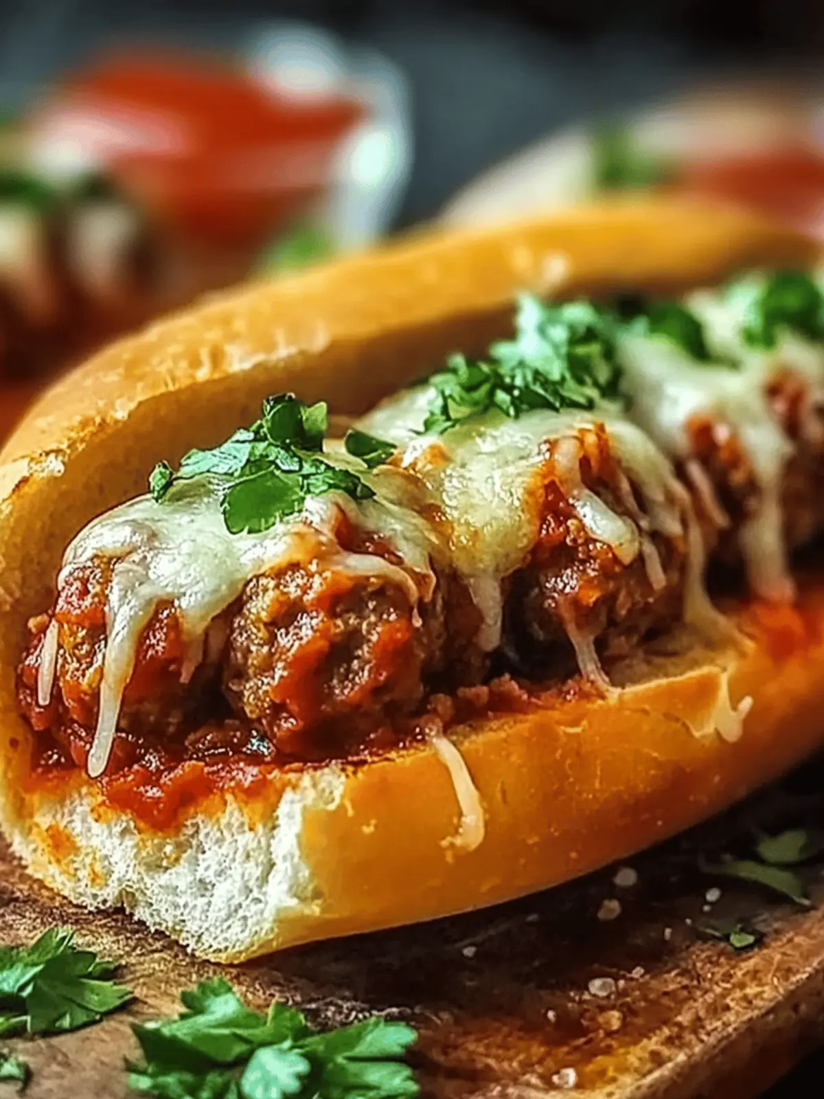Ultimate Italian Meatball Sub: Dive Into Comfort Food Bliss