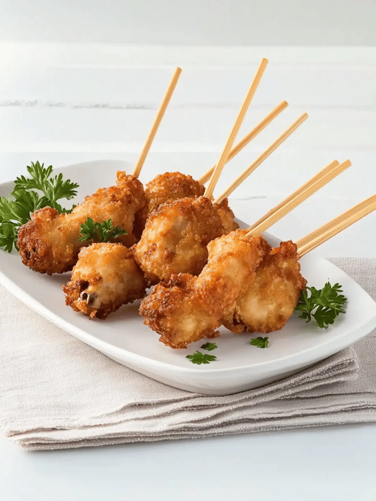 Crispy Chicken Lollipops for Irresistible Homemade Flavor