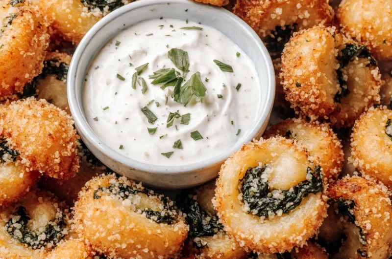 Spinach and Feta Puff Pastry Twists
