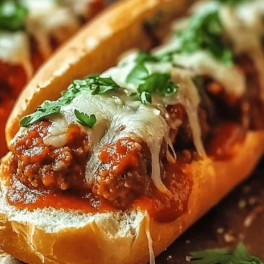 Italian Meatball Sub