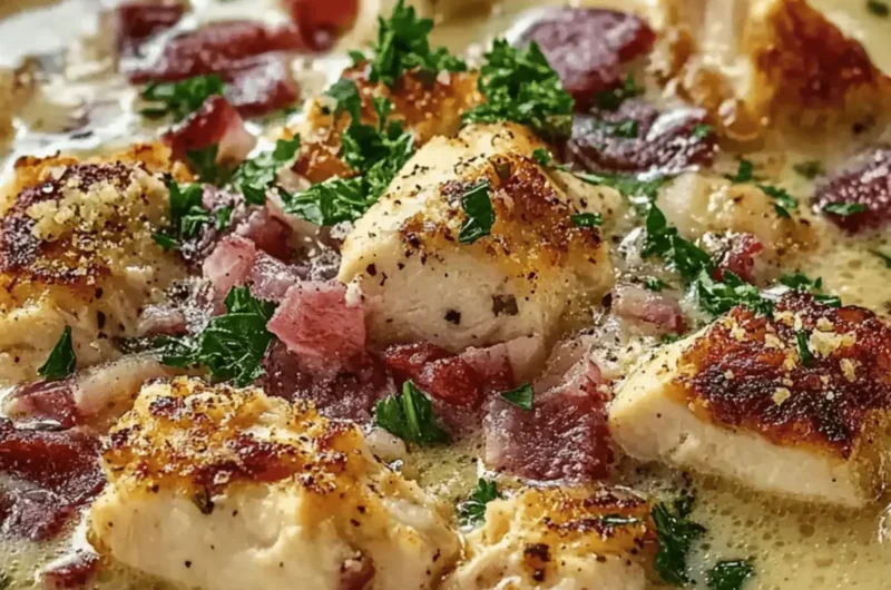Chicken Cordon Bleu Soup