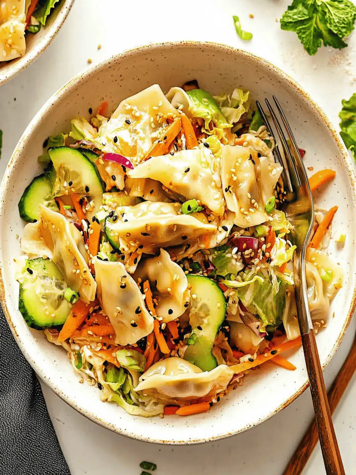 Potsticker Salad
