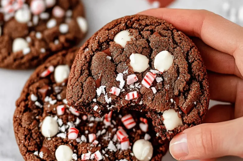 Chocolate Peppermint Cookies