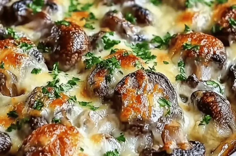 Cheesy Mushroom Casserole