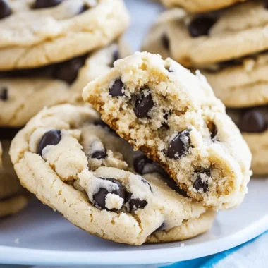 Chocolate Chip Cookie Dough Sandwich Cookies
