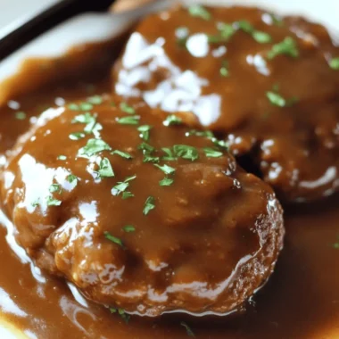 Salisbury Steak Recipe