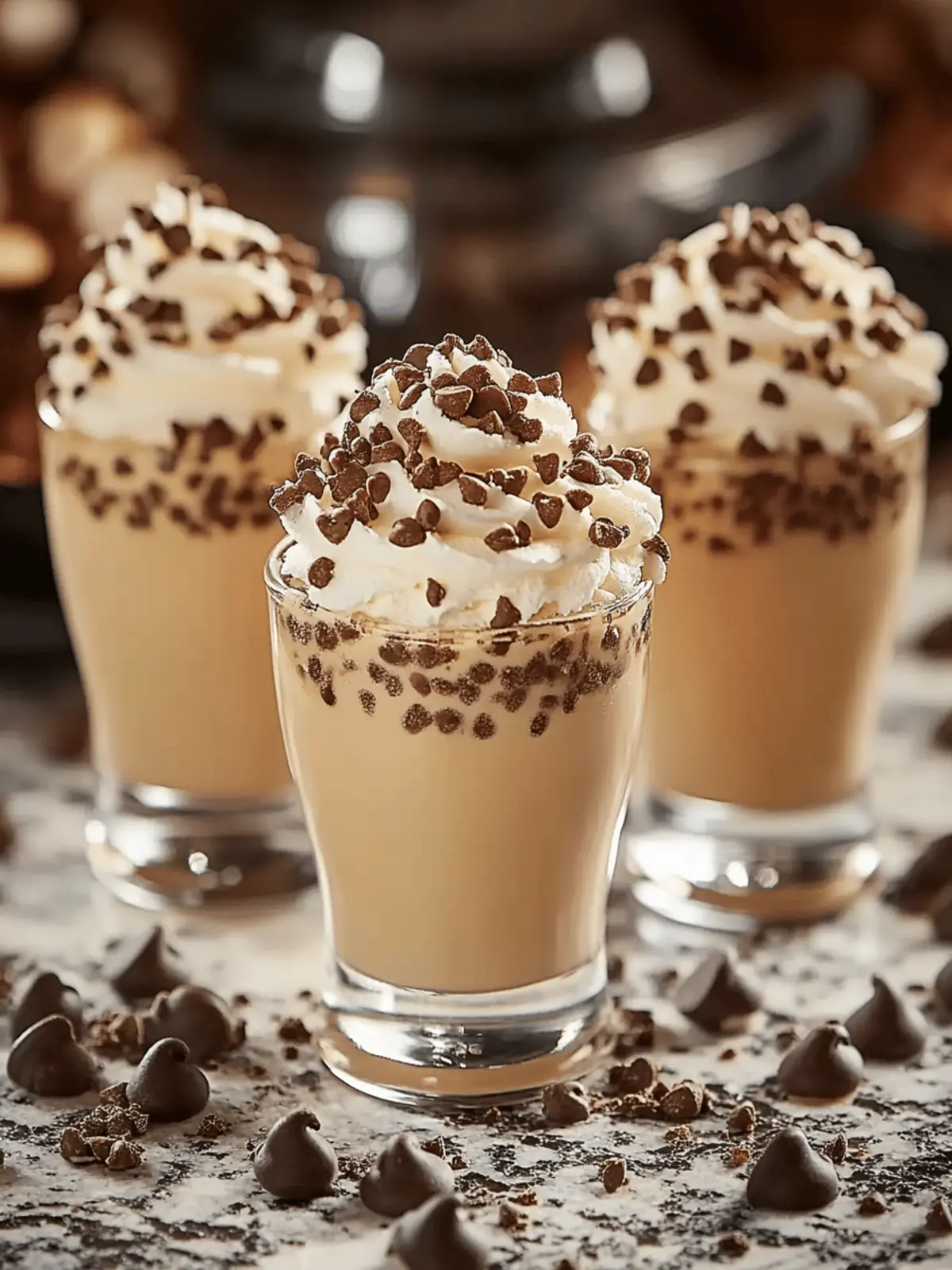 Irresistible Chocolate Chip Cookie Shots for Fun Sips at Home