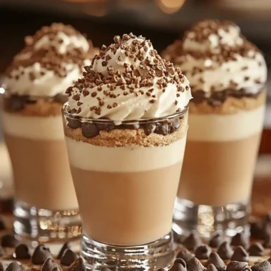 Chocolate Chip Cookie Shots