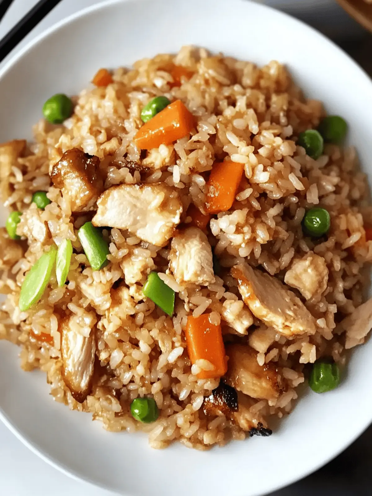 Easy Benihana Chicken Fried Rice: Taste the Hibachi Magic at Home