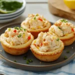 Old English Crab Melt Muffins