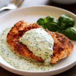 Chicken in Basil Cream Sauce