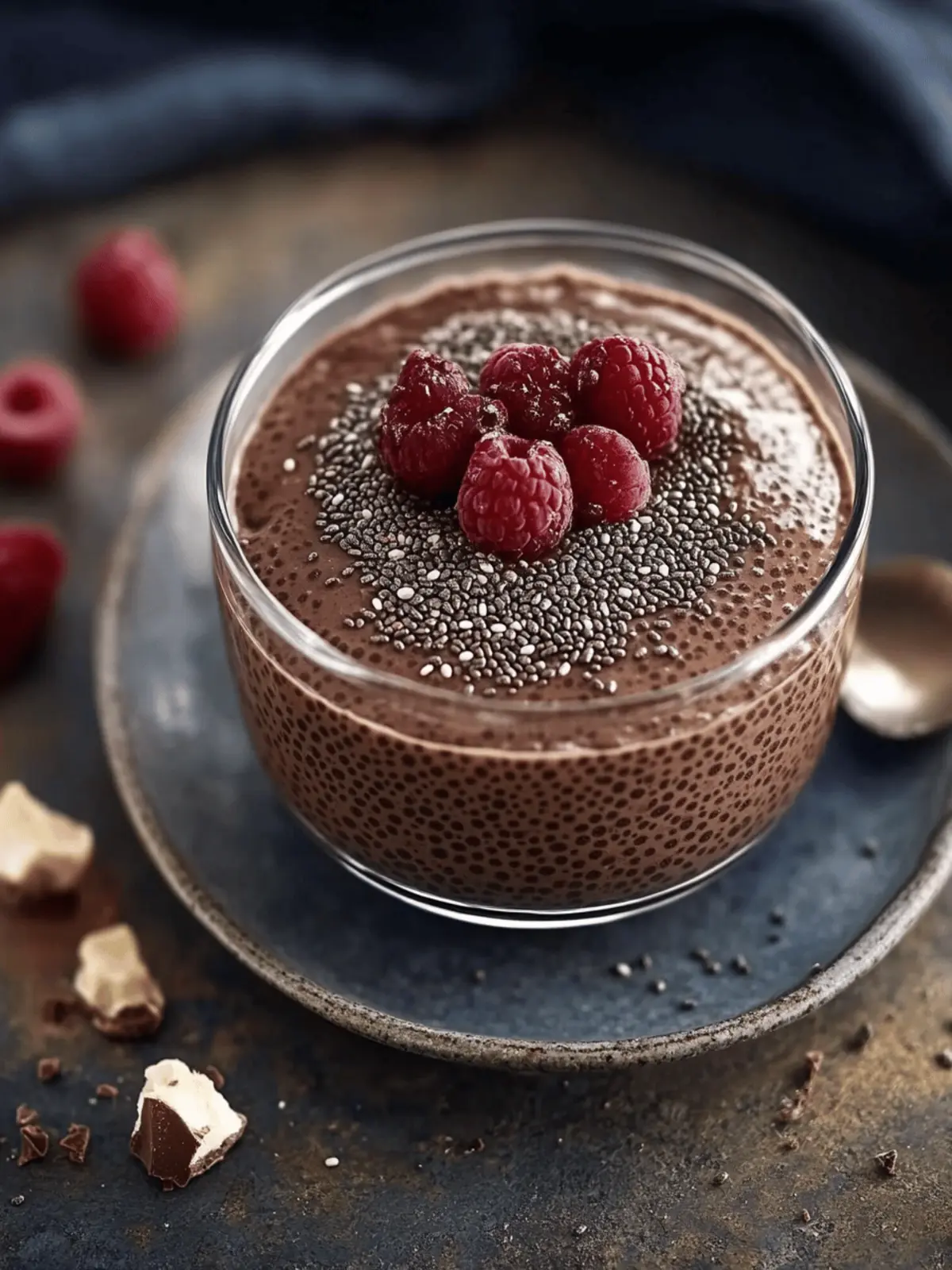 Deliciously Healthy Chocolate Chia Pudding Ready in Minutes