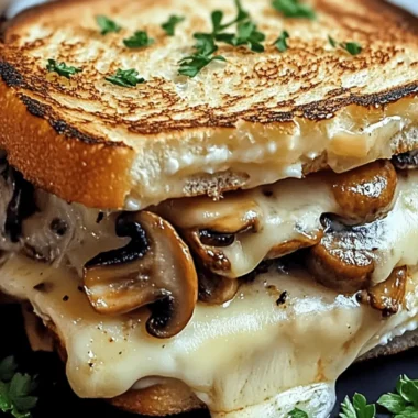 Easy Swiss Mushroom Melt