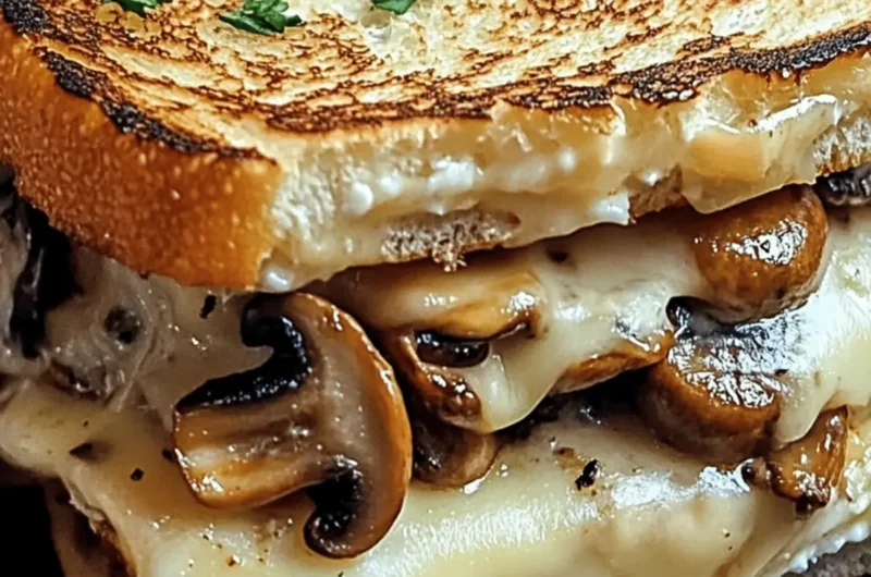 Easy Swiss Mushroom Melt