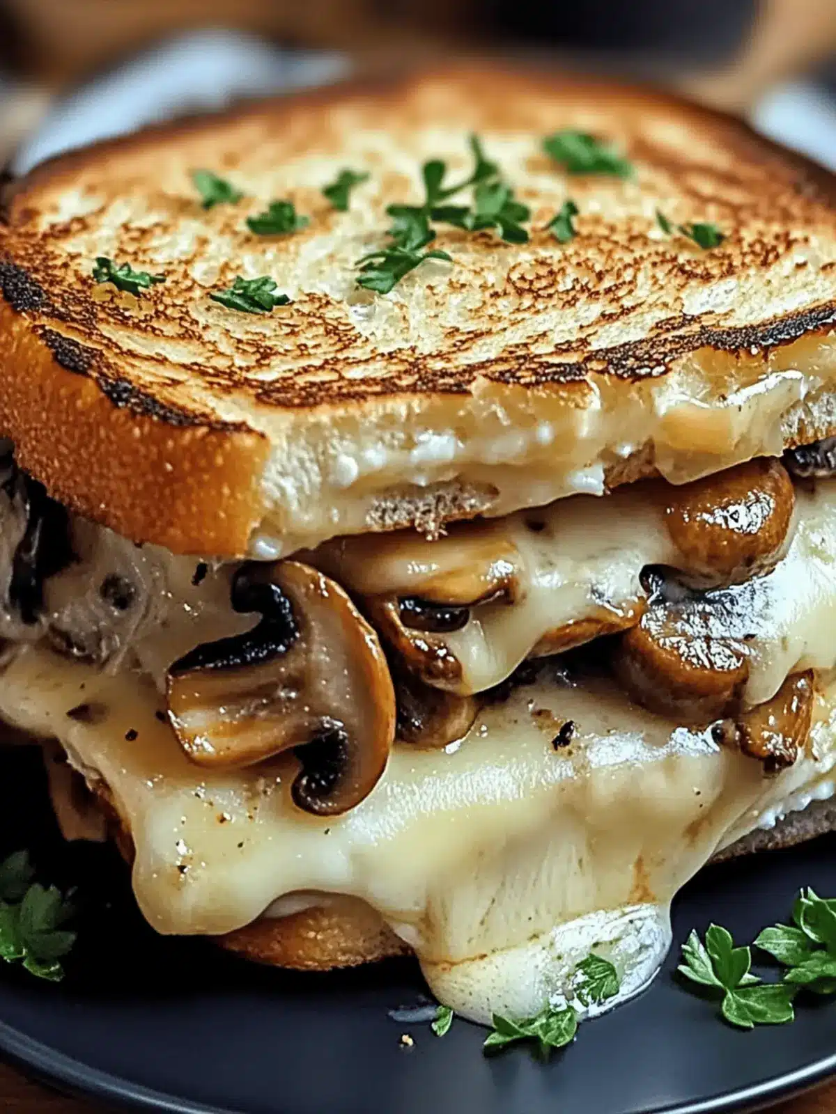 Easy Swiss Mushroom Melt