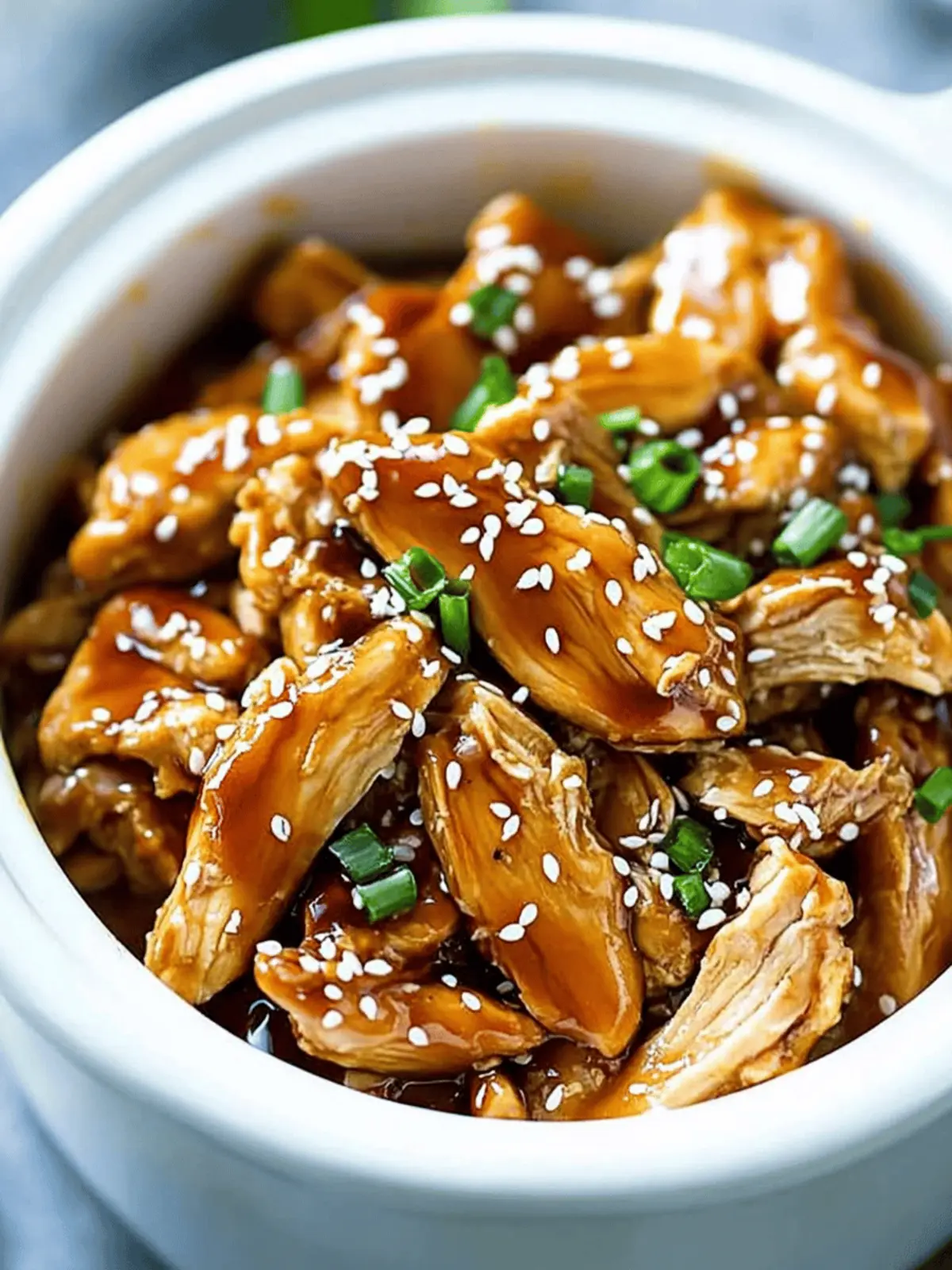 Slow cooker teriyaki chicken