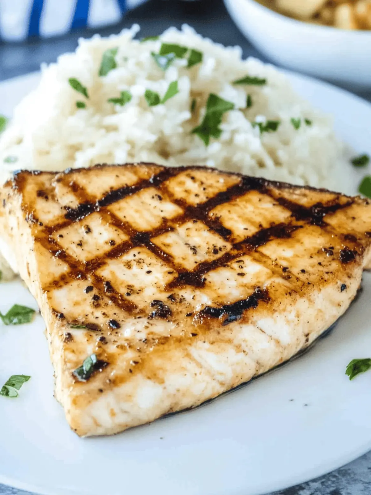 Grilled Swordfish