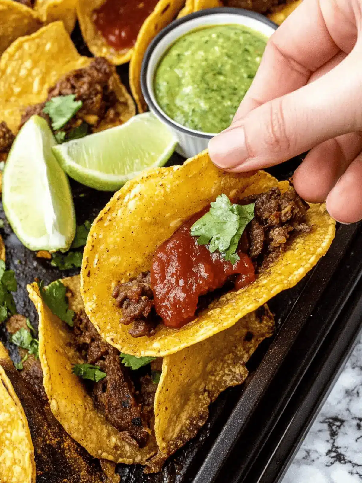 Crispy Baked Beef Tacos Ready in Just 30 Minutes!