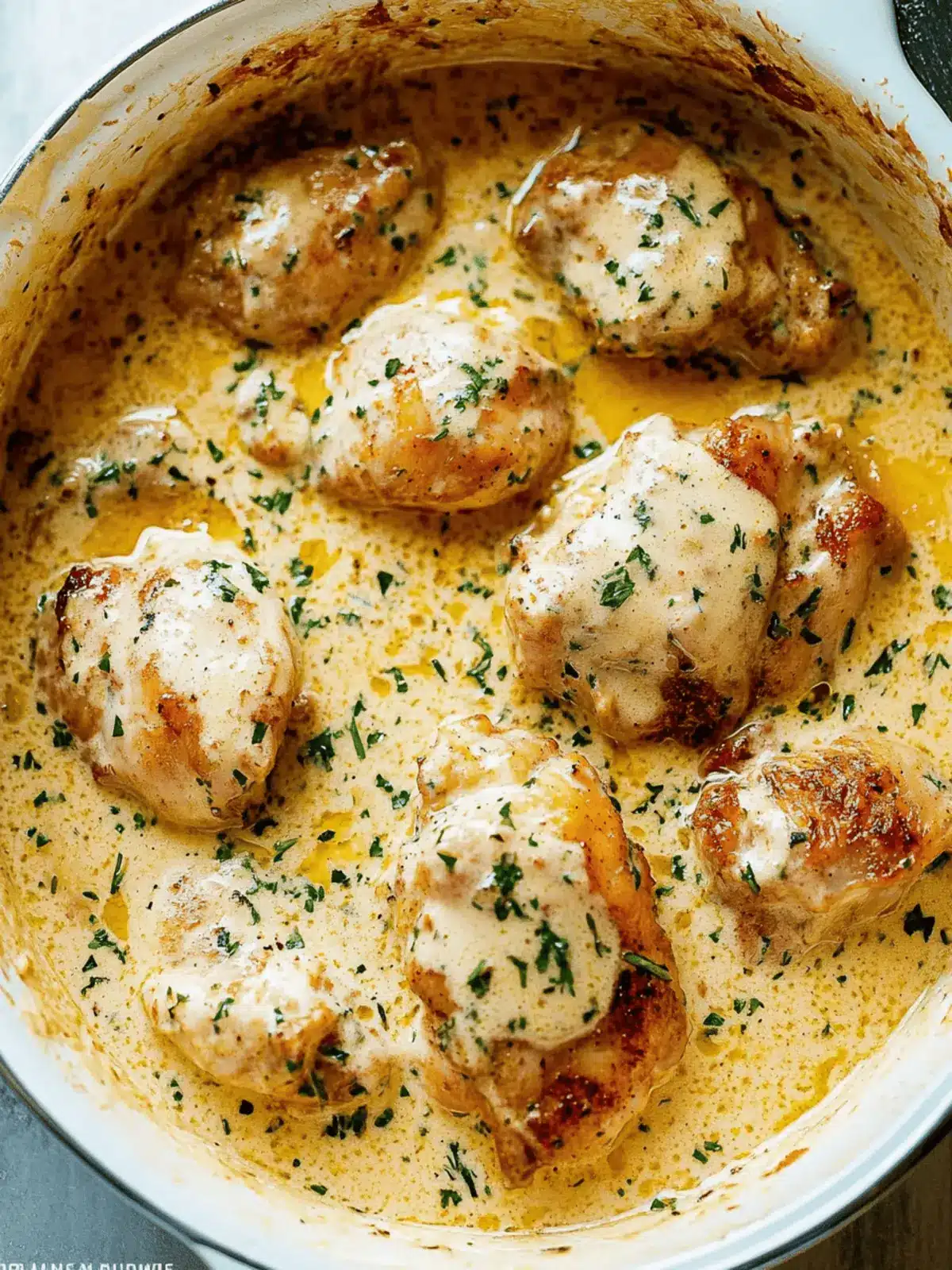 Creamy Oven Baked Chicken Thighs for Ultimate Comfort Cooking