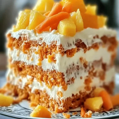 Pineapple Carrot Cream Cake