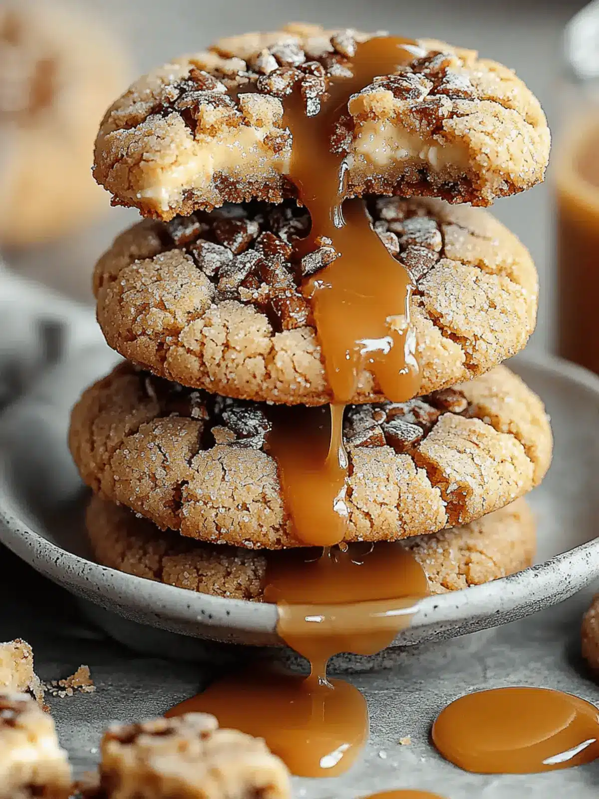 Decadent Caramel Cheesecake Cookies You Can't Resist