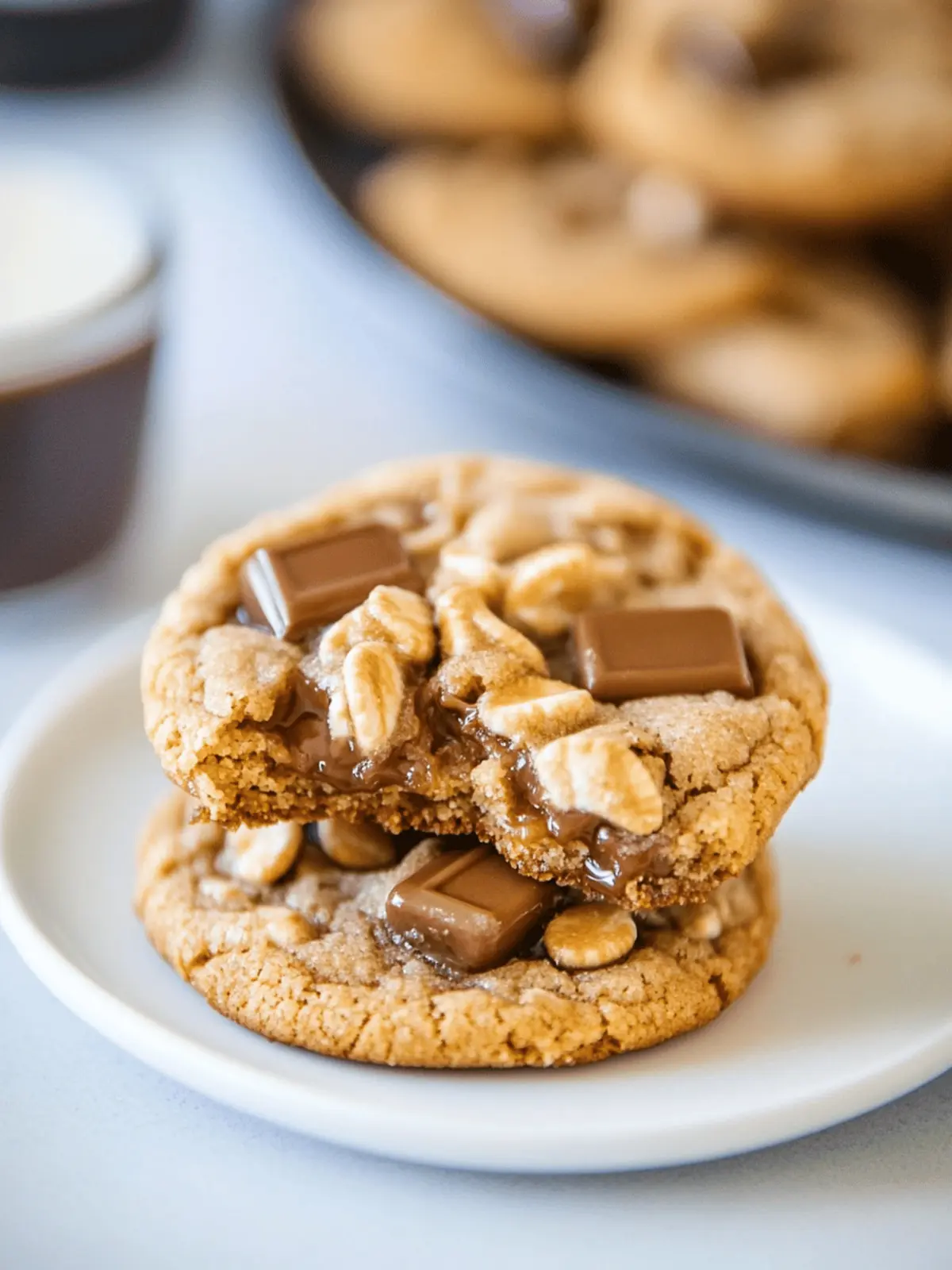 Toffee Graham Cracker Cookies