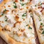 Chicken Alfredo Pizza