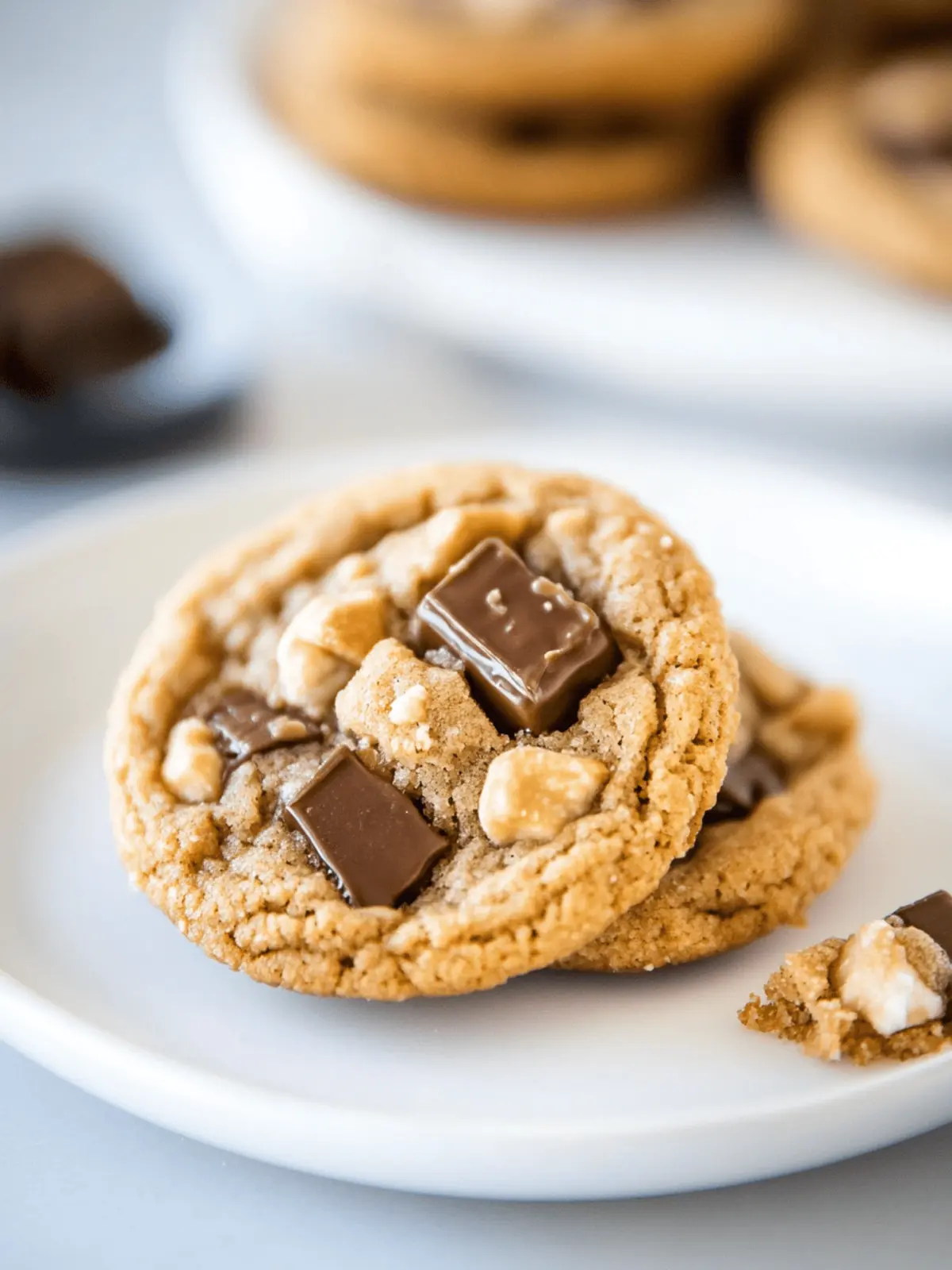 Toffee Graham Cracker Cookies