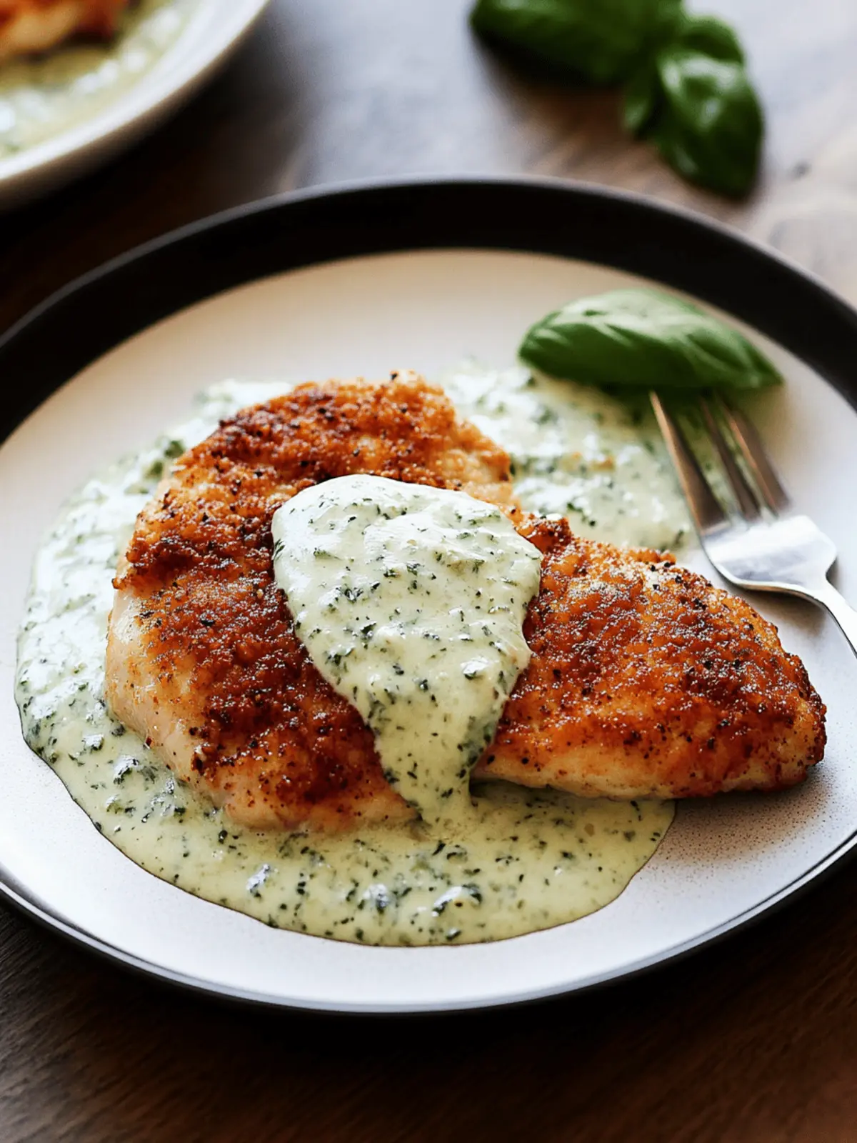 Savor Easy Chicken in Basil Cream Sauce Ready in 30 Minutes