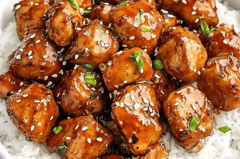 Crockpot Honey Garlic Chicken
