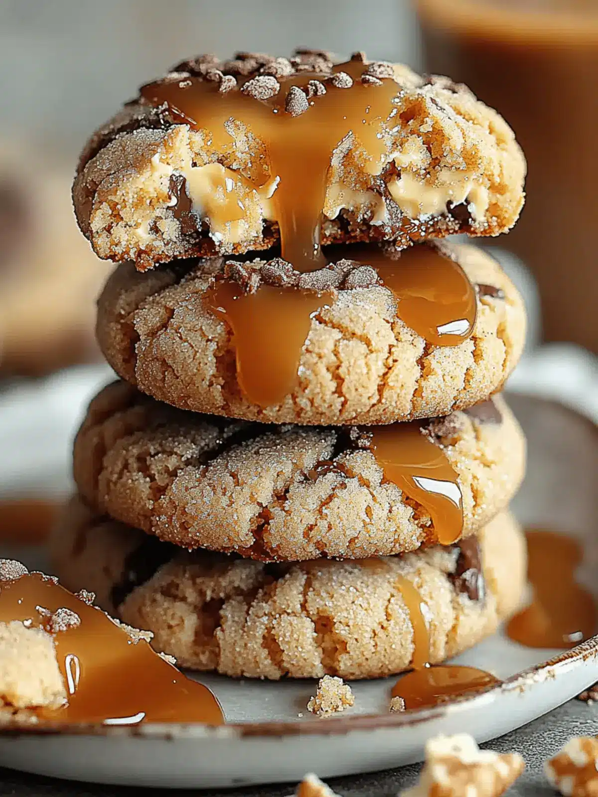 Decadent Caramel Cheesecake Cookies You Can't Resist