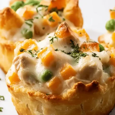 Easy Mini Chicken Pot Pies