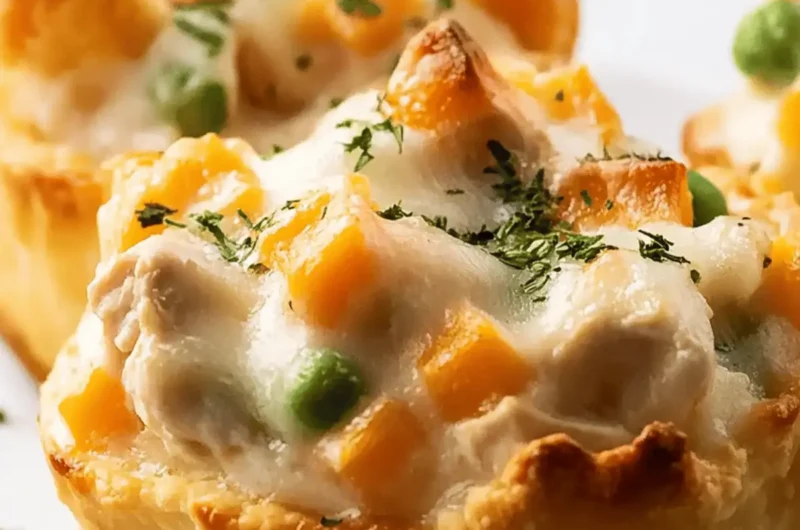 Easy Mini Chicken Pot Pies