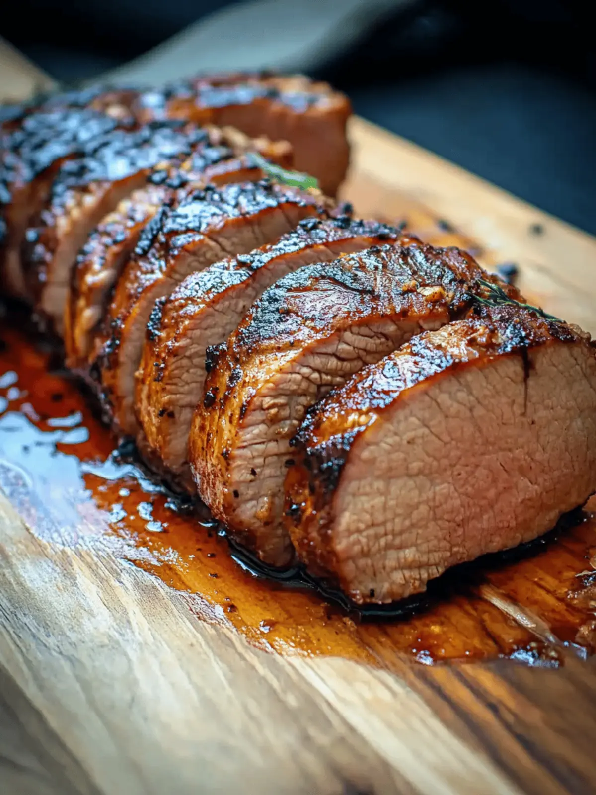 Savory Grilled Pork Tenderloin with Spicy Sweet Glaze