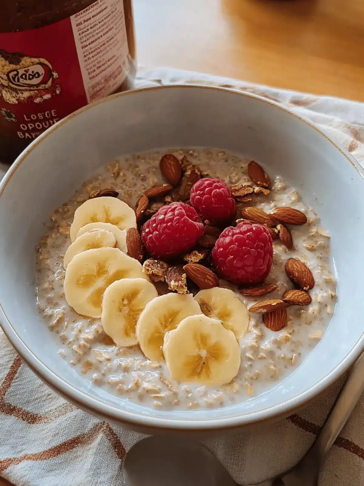Lotus Biscoff Baked Oats with Protein