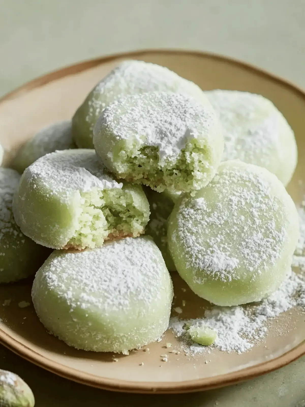 Pistachio Wedding Cookies: Sweet Delights for Every Occasion