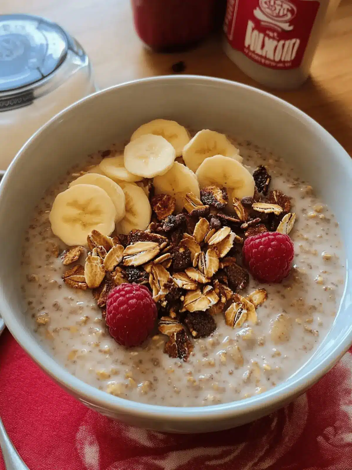 Lotus Biscoff Baked Oats with Protein