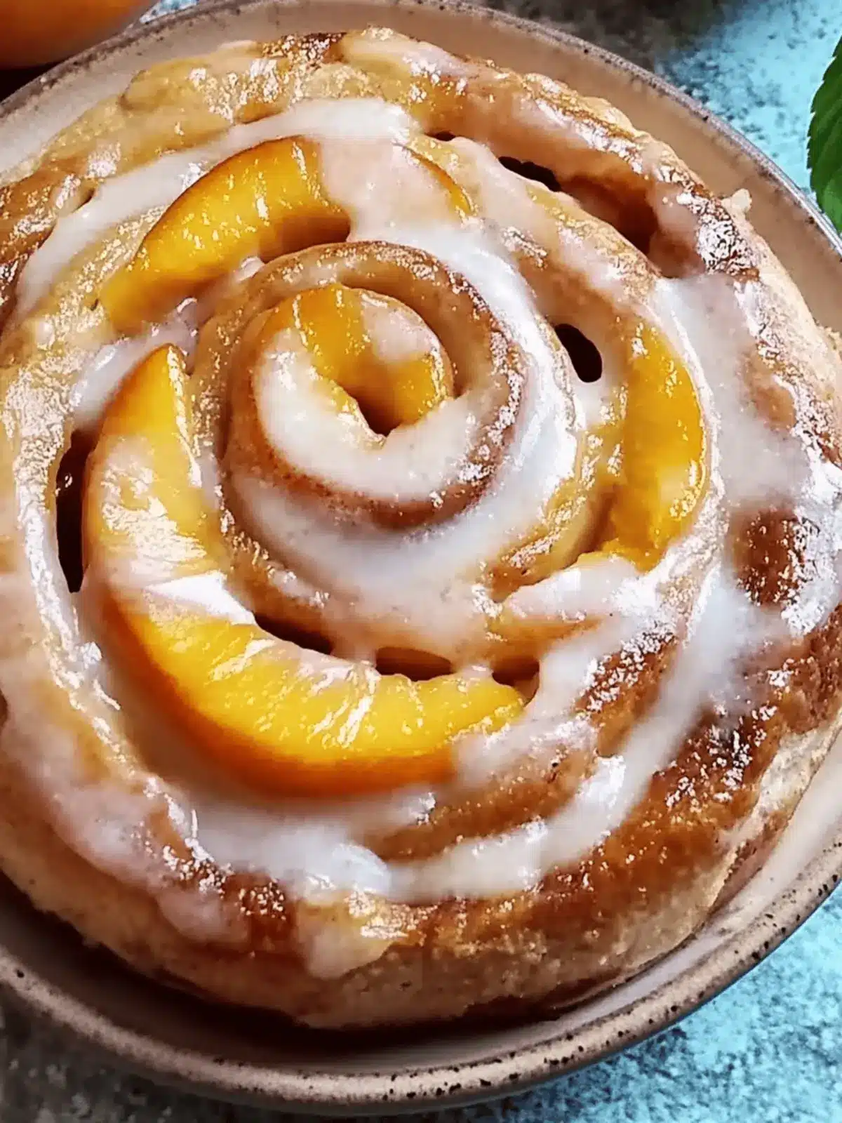 Peach Pie Cinnamon Rolls: Your New Breakfast Obsession
