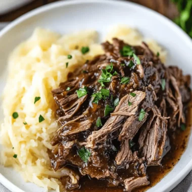 Crock Pot Balsamic Beef