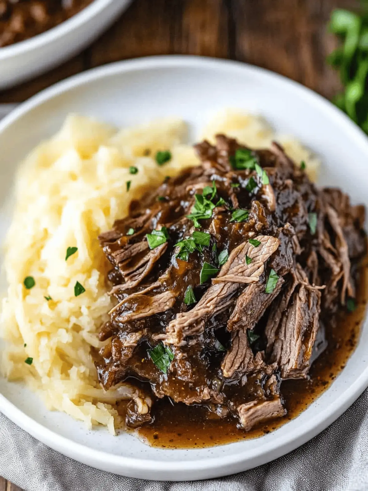 Crock Pot Balsamic Beef