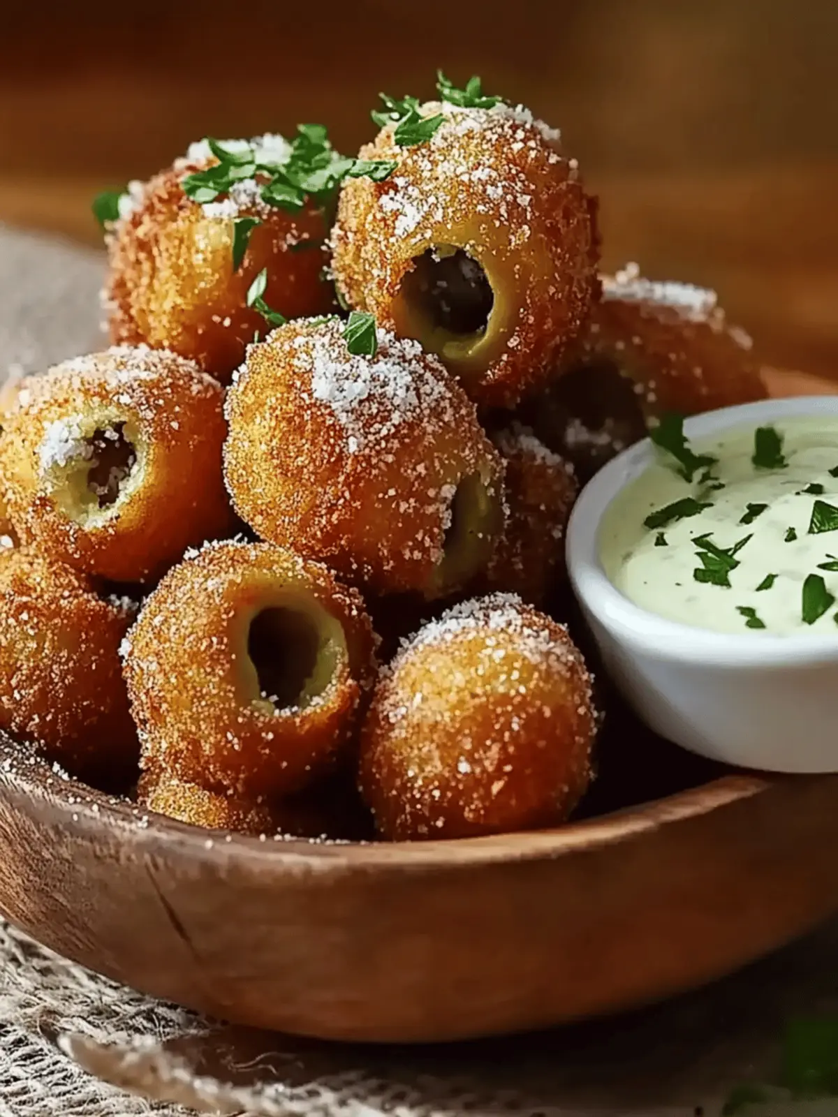 Irresistibly Crunchy Deep Fried Olives for Your Next Gathering