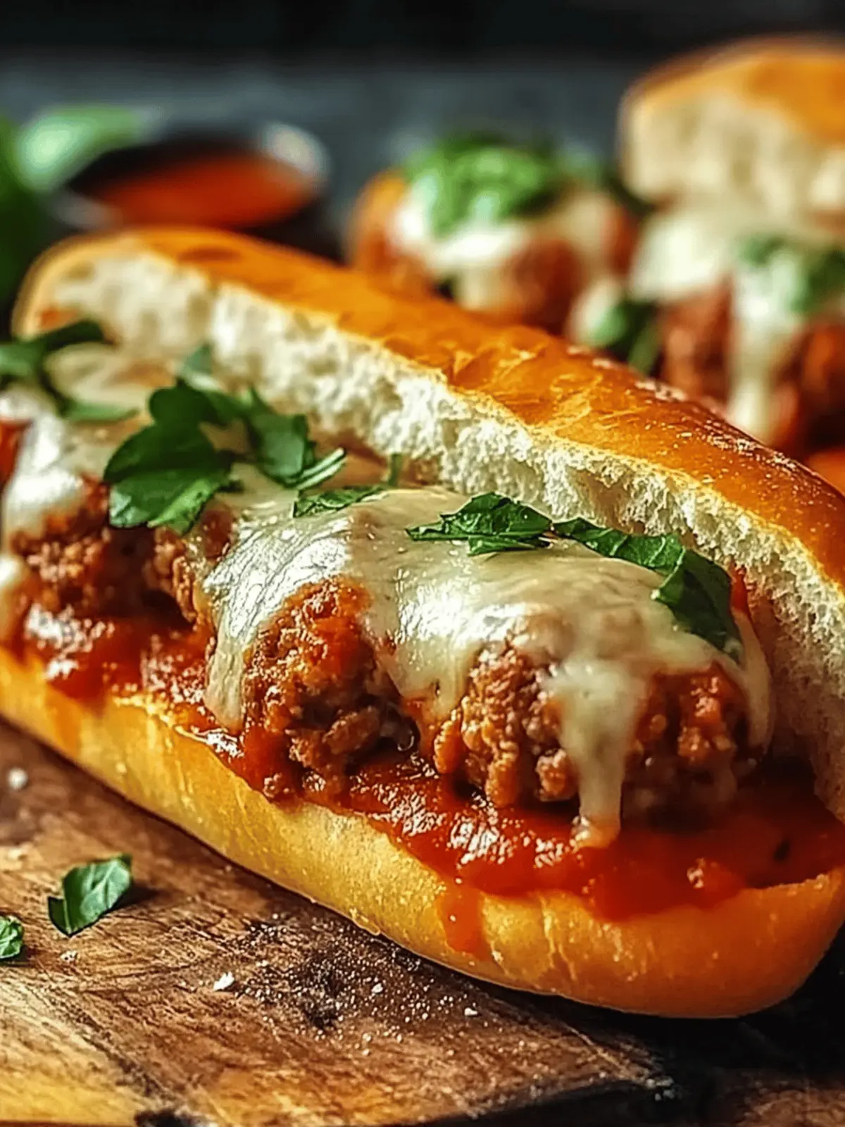 Ultimate Italian Meatball Sub: Dive Into Comfort Food Bliss
