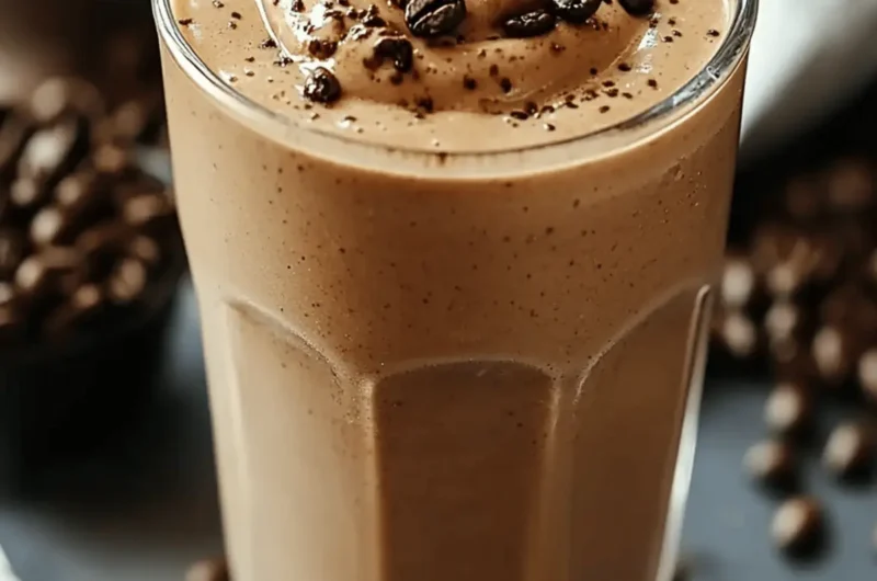 Iced Coffee Breakfast Smoothie