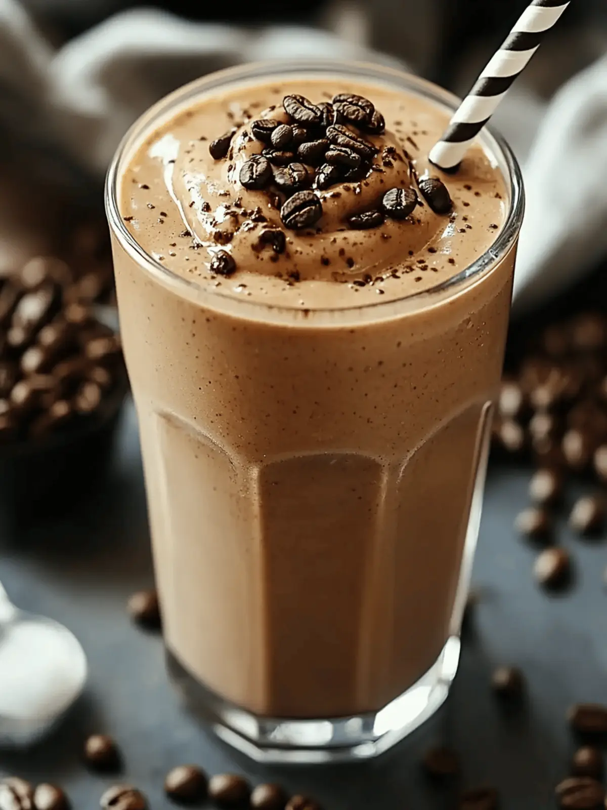 Iced Coffee Breakfast Smoothie