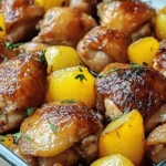 chicken thighs and potatoes