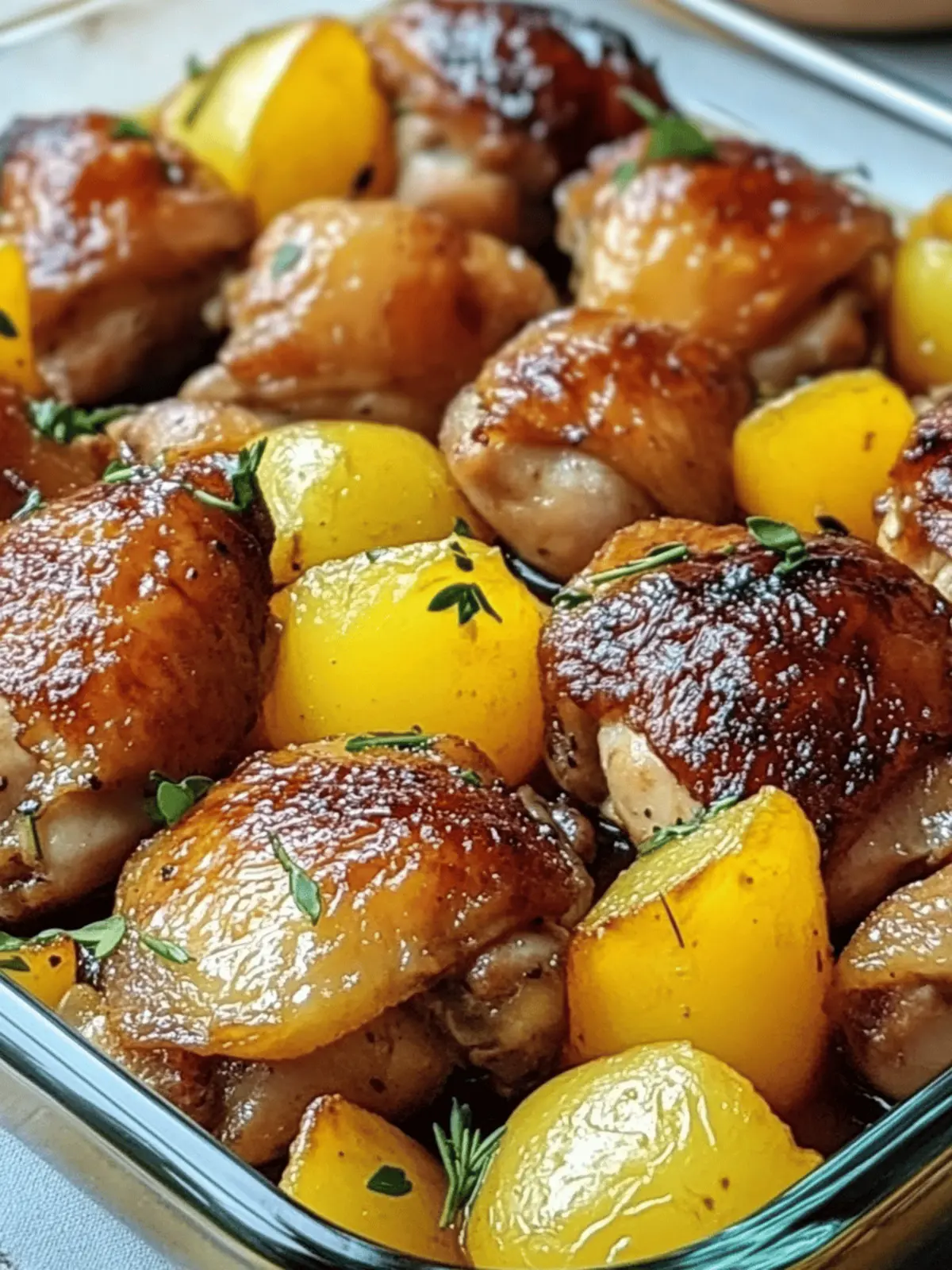 chicken thighs and potatoes